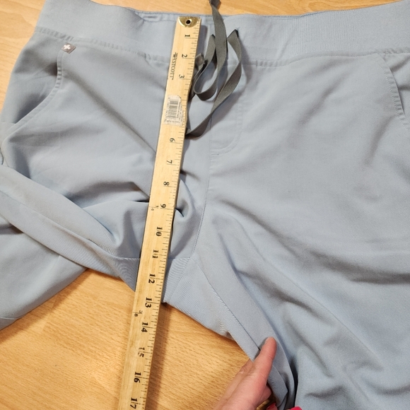 Figs Dusty Blue Zamora Jogger Scrub Pants Womens Size XL PO# 3127 - Picture 7 of 16